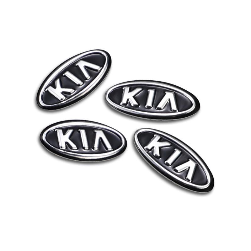 5/10 Stück Auto Metall Logo Schlüssel Emblem Aufkleber Dekoration Für Kia GT-Line Sportage Ceed Rio Picanto Sorento Soul Cerato Venga Forte zqdtx40