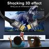8K HDMI 2.1 Cable 48Gbps Ultra High-Speed 60Hz 120Hz HDMI 2.1 Cable Compatible for PC, PS5, TV, and Projector
