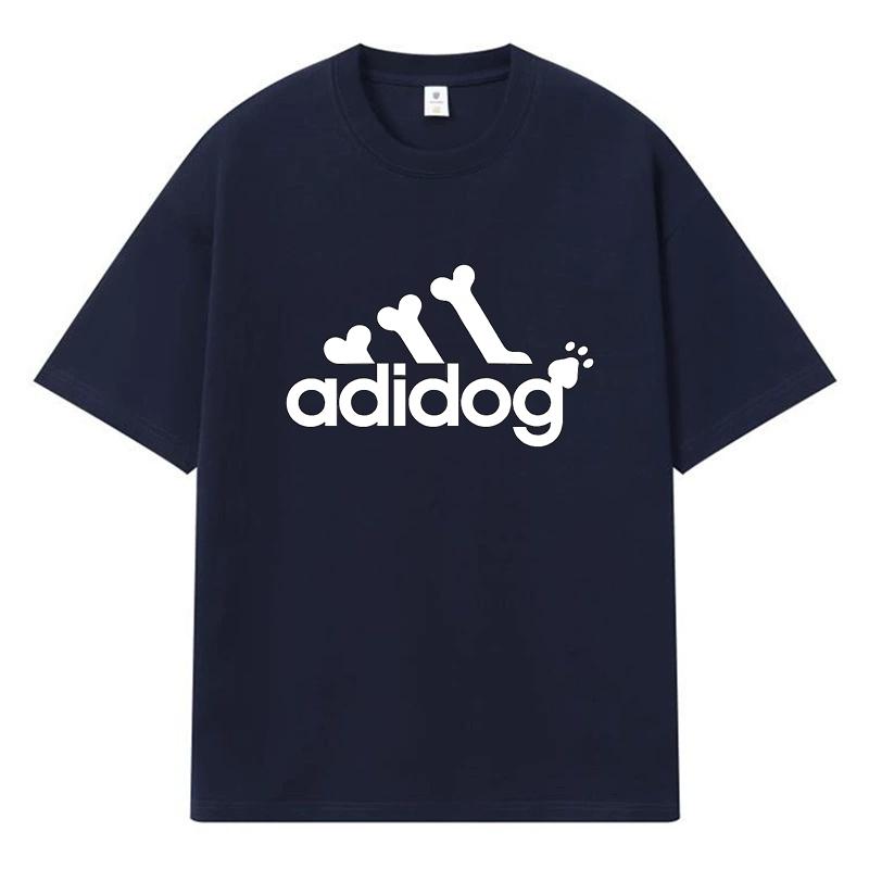 2026 Dog Bones Paw Prints Printed Graphic Y2k Harajuku Streetwear 100% Cotton T Shirt Casual Oversized Summer Men T-shirt