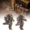8PCS Horse Head Shaped Wooden Box Feet Leg Furniture Leg Corner Bracket Protector