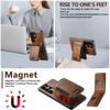 SUTENI H17 For Samsung Galaxy S25 Ultra Magnetic Case Card Slots Leather + TPU Kickstand Phone Cover