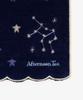 Tea AfternoonTea LIVING Hand Towel JT87 Starry Sky Mini Towel Navy [Afternoon Living]