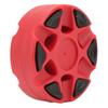 Hockey Puck Dense Texture Glossy Flat Easy Sliding Plastic Roller Hockey Puck for Daily Skating TrainingRed