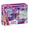 Puzzle 2W1 "My Little Pony" 60 Elements Coloring Book and Puzzle In One 200136