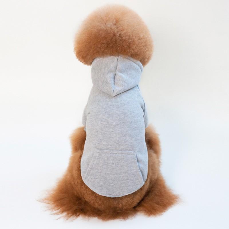 Pet Dog Hoodie Sweatshirt Teddy French Bulldog Winter Fall Casual Wear 7 Colors XS To XXL