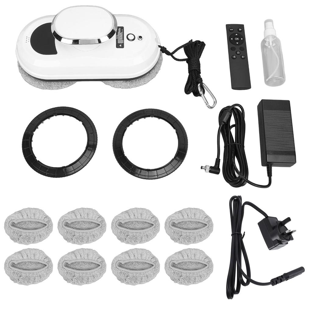 Window Cleaner Robot Automatic Cleaning with Intelligent Path Planning 5600pa Suction Power Remote C