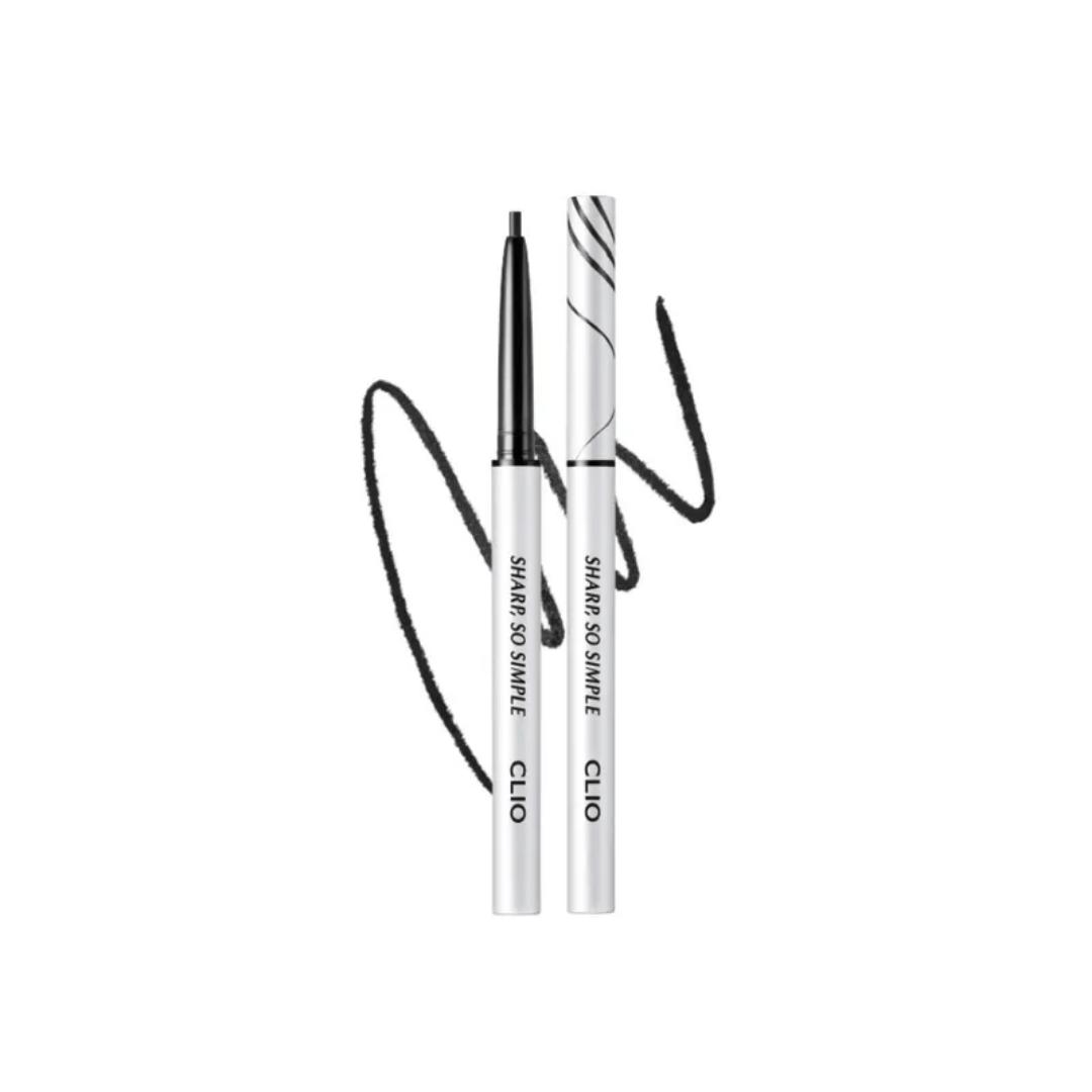 

CLIO Sharp So Simple Waterproof Pencil Liner #01 Black 0.14 g - czarna kredka do oczu