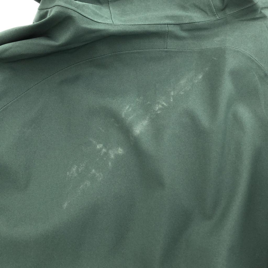 Uniqlo Block Tech Parker M Dark Green Unused with Tags 3D Cut Men's Used