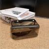 Large Capacity Transparent Makeup Bag Pillow Shape Zipper Closure Women's Washbag Top Handle Waterproof Clear Toiletry Handbags