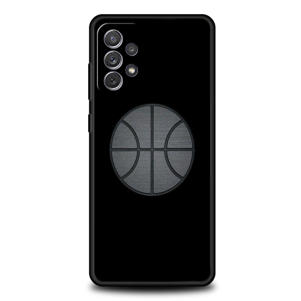 Basketball Basket Number Phone Case For Samsung Galaxy A51 A71 A21S A12 A11 A31 A41 A03 A52 A32 A22 A13 A23 A33 A53 A73 5G Cover