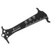 3 In 1 Bicycle Chain Wear Indicator Ruler Repair Tool Stainless Steel MTB Chain Gauge Measurement Bike Checker Screw Diameter