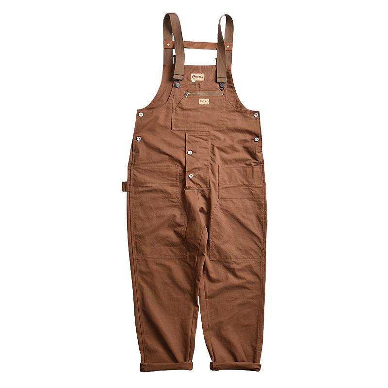 Herre Multilomme Værktøj Overall Herre Street Arbejdstøj Trendy Mærke Jumpsuit Overall Overall Arbejdstøj Bukser