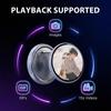 Anime E-Badge Display Pin 1.7 Inch Touch Screen LED Button Collectible Cyber Dynamic Images GIFs Short Videos Gift for Friends