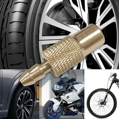 Auto Air Pump Chuck Clip Portable Brass Inflatable Clamp Connector Adapter Car Truck Tyre Tire Inflator Valve Connector Tools