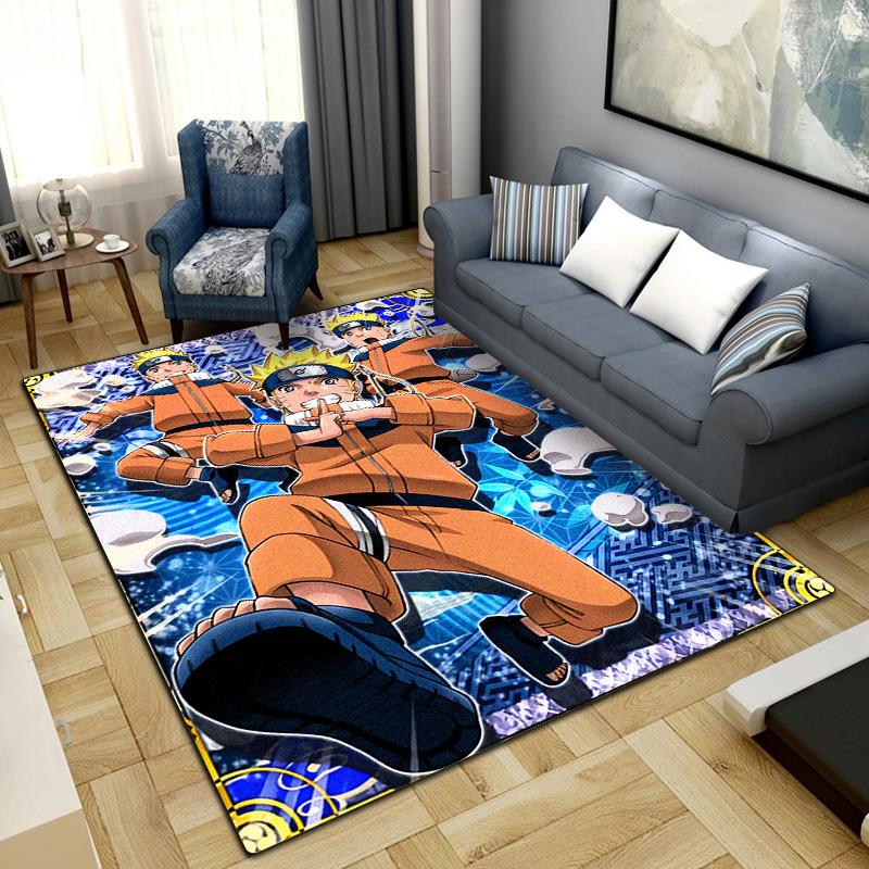 Anime-Naruto  Area Carpet for Living Room Bedroom Home Decor Cool Movie Mat Floor Mat -LXR76
