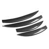 1 Pair Front Bumper Splitter Grille Trim Stylish Look Spoiler Diffuser Grille Trim Strip Replacement for   E‑Class W214  ‑Line 2024 and Later