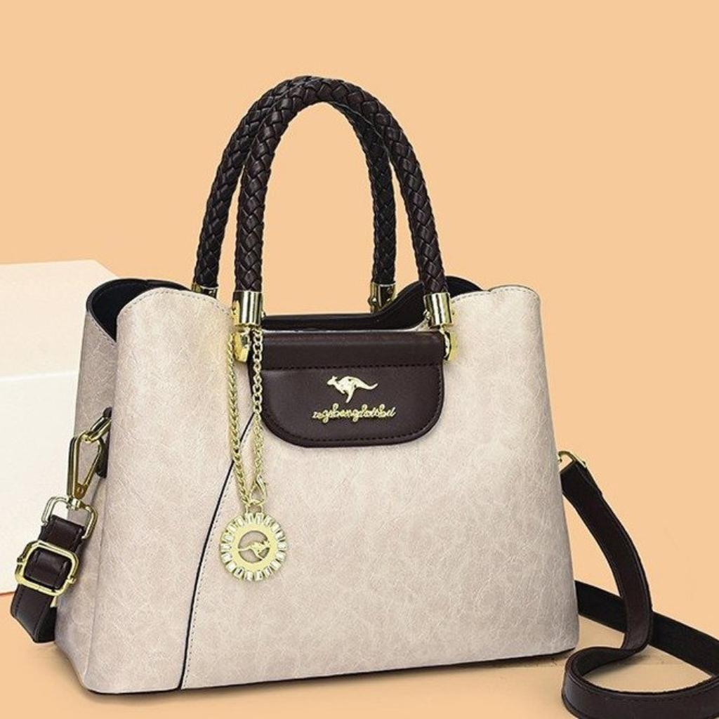 Handbag Women Faux Leather Adjustable Strap Daily Commute