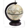 Bar Globe - vidaXL - Support de Vin - Bois - Vert - 38x33x48 cm