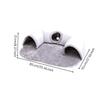 Cat Tunnel Bed with Fluffy Ball Toy Padded for Bedroom, Cats, Kittens