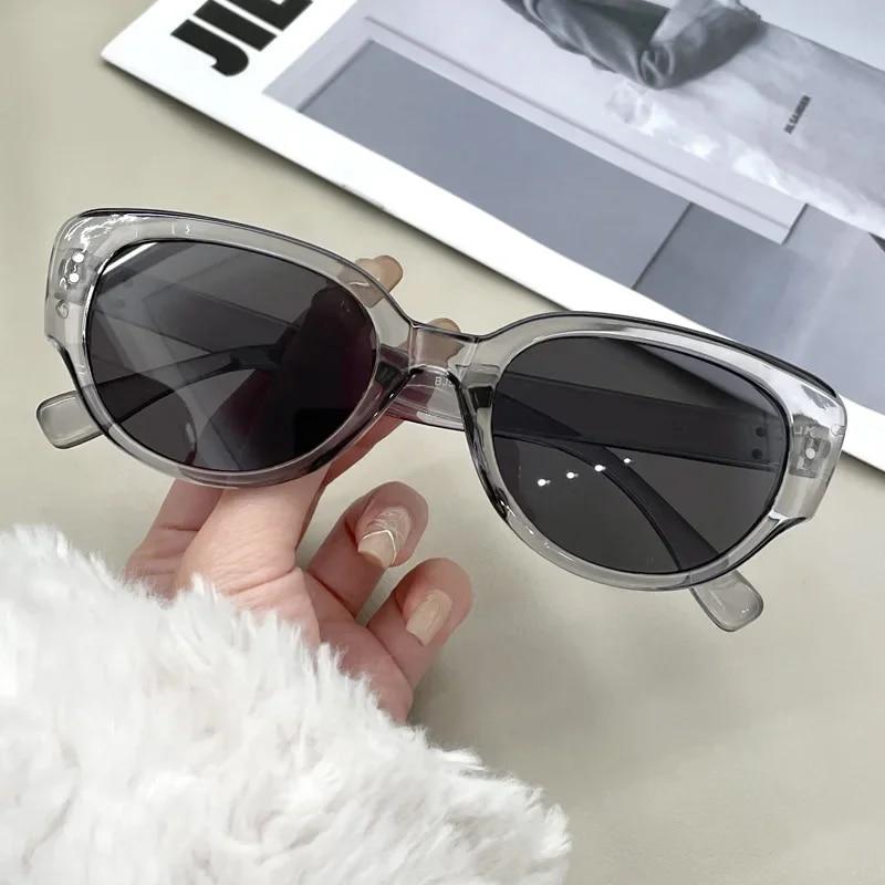 Women Fashion Cat Eye Sunglasses Retro Sun Glasses UV400 Protective Eyewear Trendy Outdoor Travel Eyeglasses Oculos De Sol