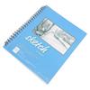 Sketch Book Spiral Bound Sketchbook Blank White Pages Art Sketchbook for Beginner Professional Blue