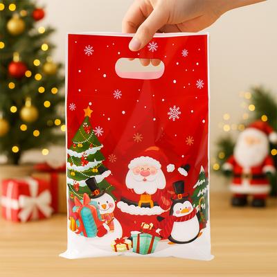 Vianočné darčekové tašky Veselé vianočné dekorácie do domácnosti 2025 Navidad Natal Xmas Ozdoba Cukríky Sušienky Praktické tašky Nový rok 2026