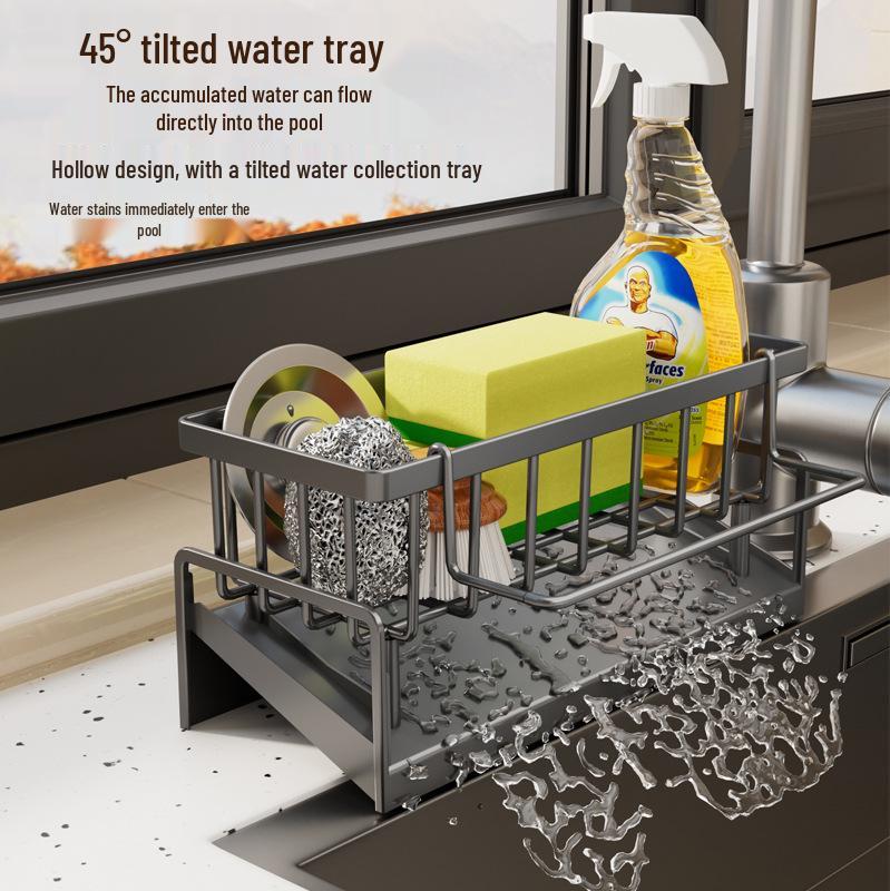 Multi-functional Kitchen Sink Storage & Draining Rack