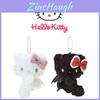Entzückender Engel und Teufel Kt Plüschanhänger Niedliche Japanische Cartoon Katze Puppe Geschenk