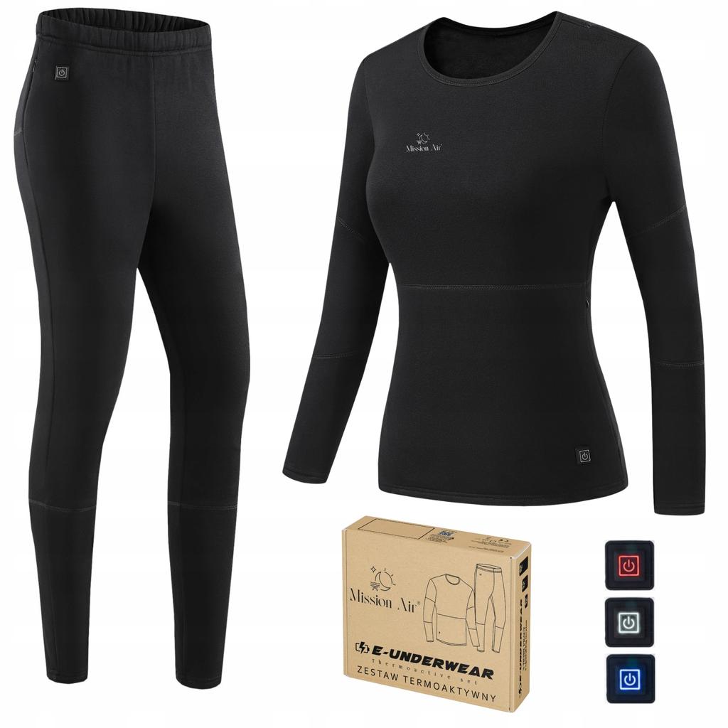 E-UNDERWEAR WOMAN women's thermal underwear set, size S