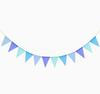 Winter Theme Birthday Party Bunting Hanging Decoration Flags for Kids and Adults