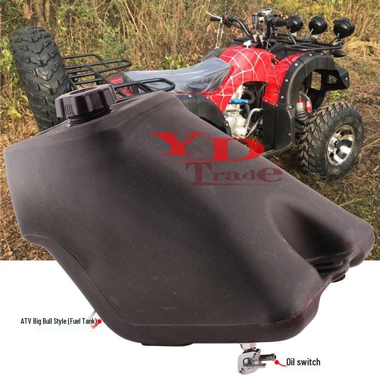 GY6 Big Bull ATV 125-250CC Plastic Fuel Tank for Four-Wheeled Motorcycles