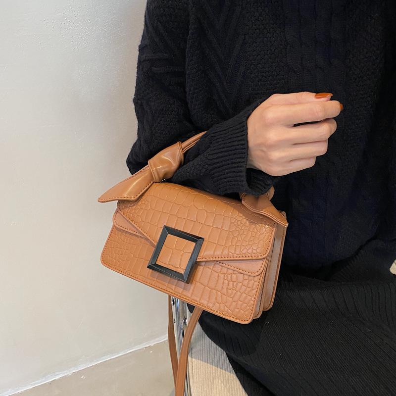 Tasche Damen Sommer Handtasche Tasche Ein Schulter Damen Tasche Mode Umhängetasche Schlicht Ausländischer Stil Kleine Quadratische Tasche