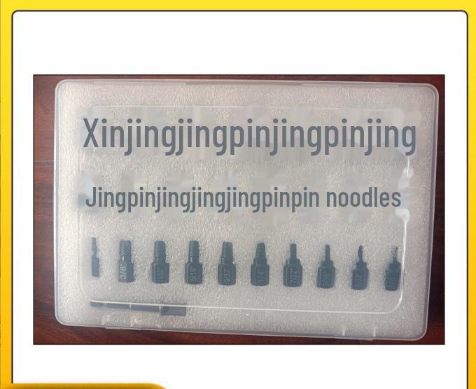 Set de 14 extractoare de piulițe și șuruburi pentru elemente de fixare deteriorate și incomplete