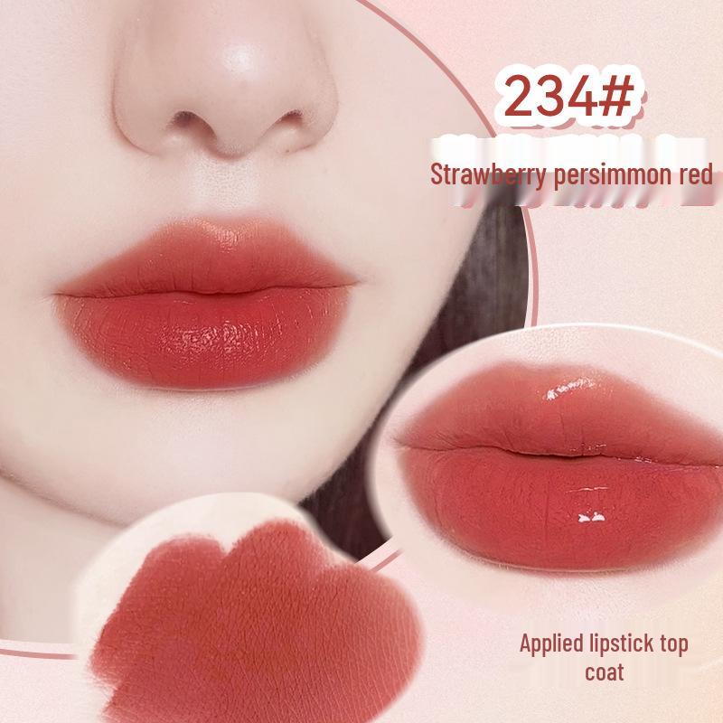 NOVO5753 Silky Mist Waterproof Lipstick: Long-Wearing, One-Swipe, Transfer-Resistant.
