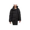 adidas Big Baffle Down Jacket Loose Fit Water Repellent Puffer Coat Women Black HN9934