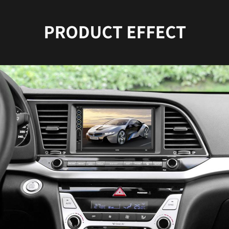 N6 Double Din Car Stereo 7 Inch Touch Screen Car Audio Radio Car MP5 MP3 Player Compatible For X-R