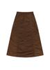 Off Grid Og Front Open Cargo Skirt - Burgundy