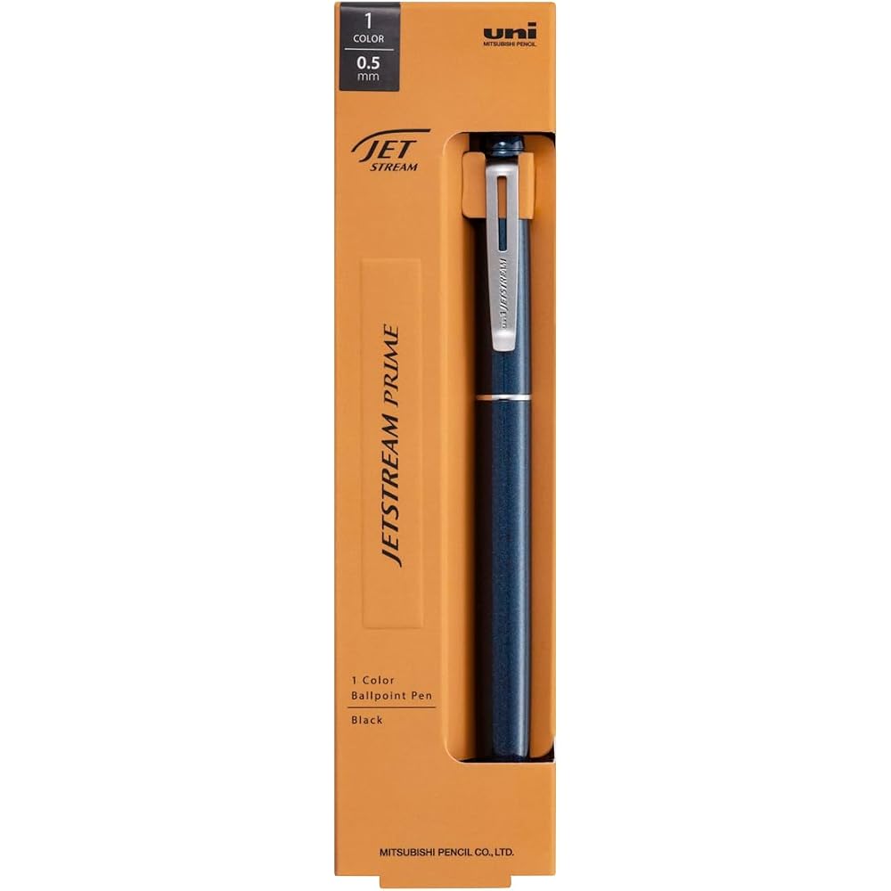Mitsubishi Pencil Jetstream Prime 0.5mm Retractable Ballpoint Pen Dark Navy