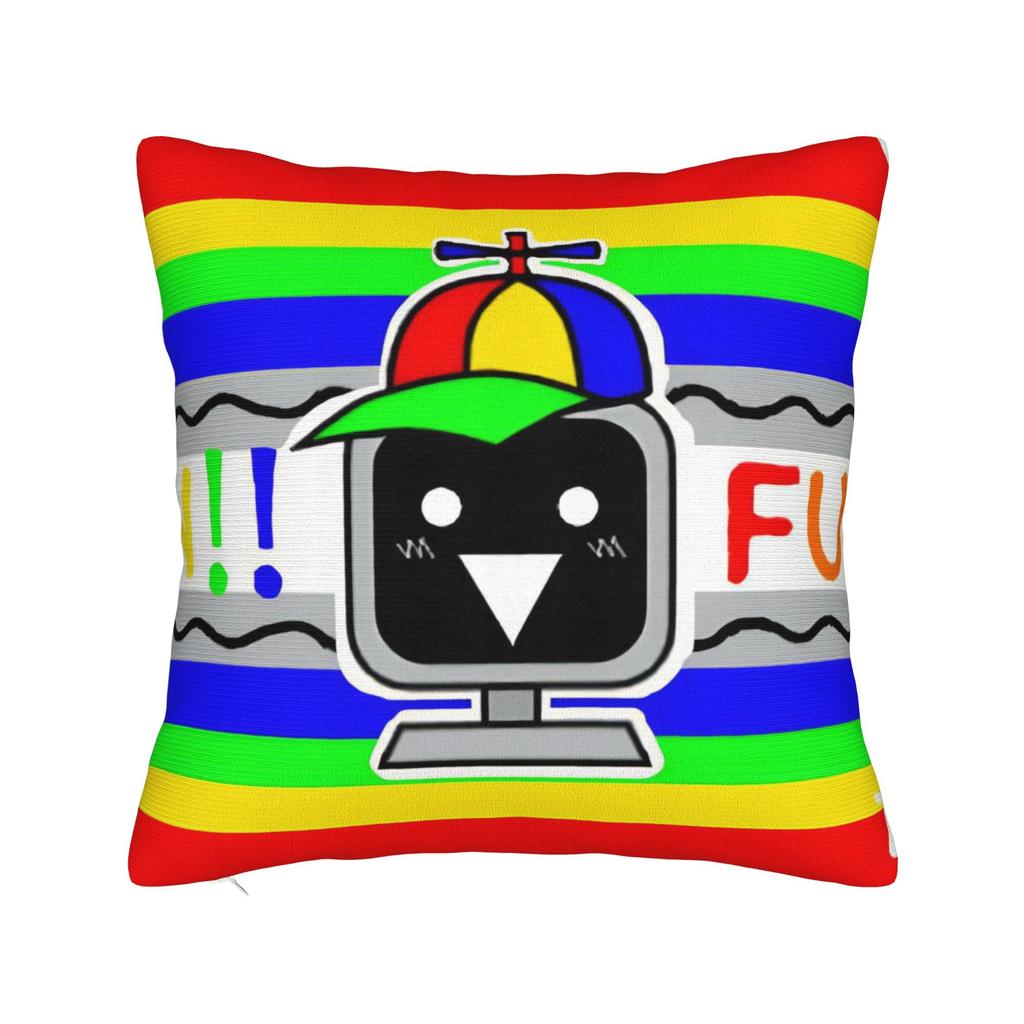 Sprunki Game Square Pillow Cases Cartoon Cushion Cover Fashion Polyester Decor Pillowcover for Car 45x45cm