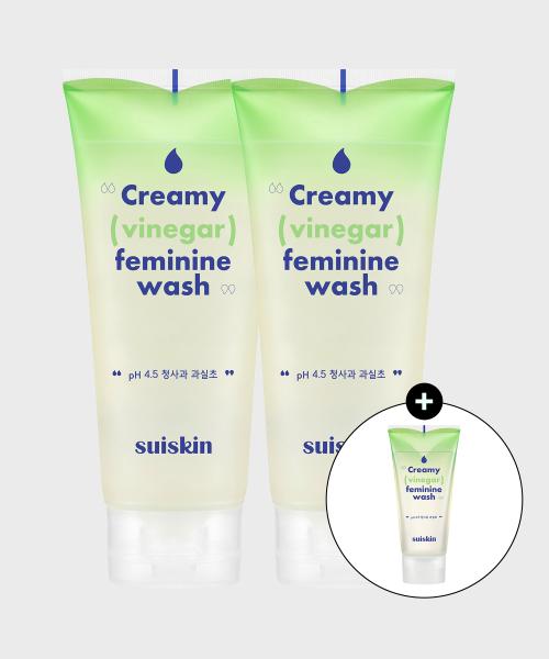Gentle Fruit Vinegar Feminine Wash 200ml+200ml+50ml Free Gift