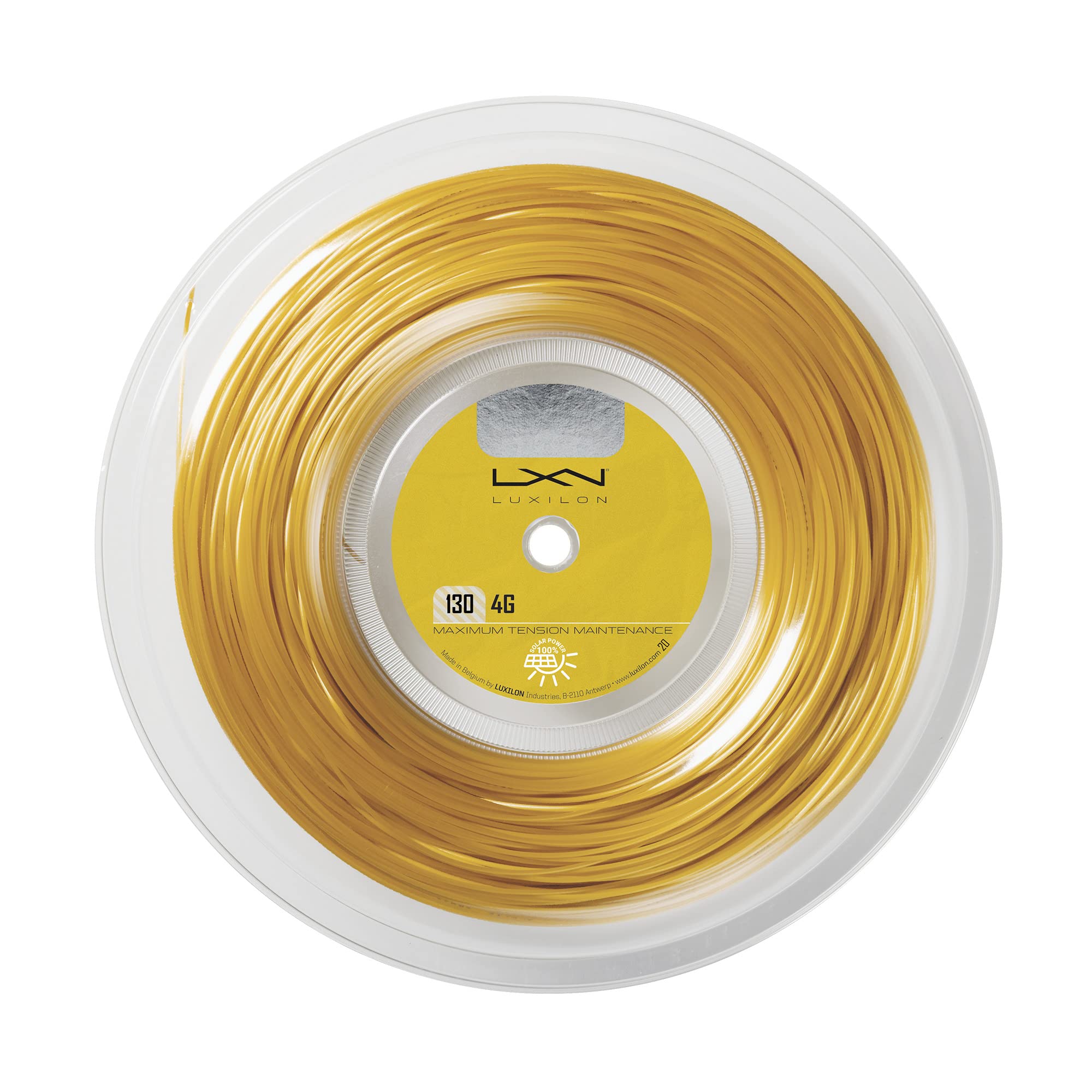 

LUXILON Tennis String Gut 4G 130 WRZ990142 Yellow [200m Reel]