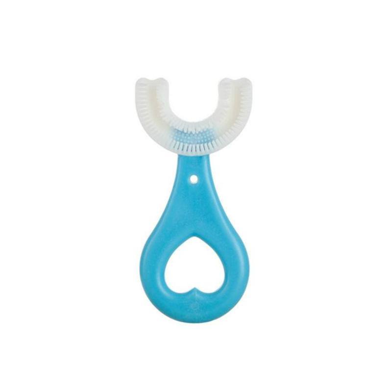 Kids Oral Care Children's U-shaped Toothbrush U-shaped Soft Bristles Mouth Toothbrush