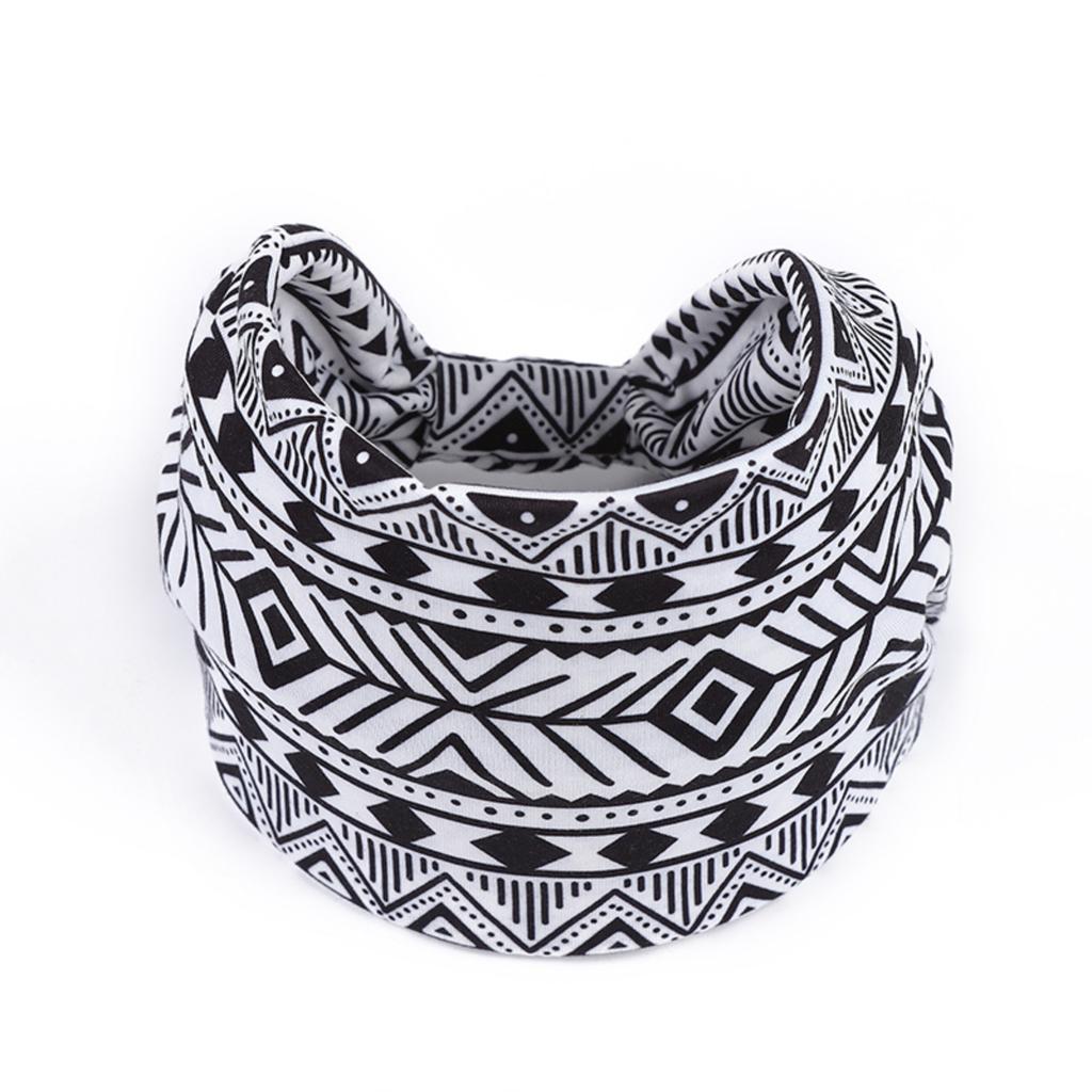 Bohemian- Headscarf, Print Headband, Elastic Women's Sports Yoga Headband