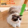 2/4 Stück Katzen-Selbstpflegebürste aus Silikon, verstellbare Tischbein-Eckenbürste für Katzengesicht, Juckreiz- und Kratzbürste, Massagekamm für Hauskatzen