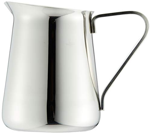Endo Shoji Commercial ER-Type Milk Pot, 250cc, SUS304 Stainless Steel, Made in Japan, PML32250