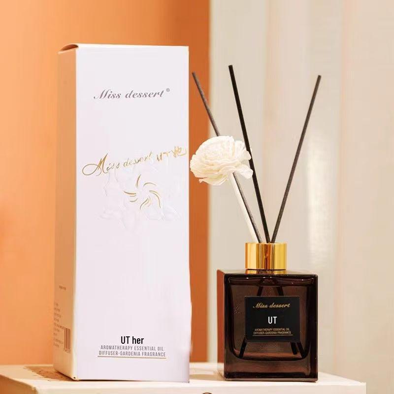UTshe Gardenia Aroma Diffuser 200ML - Flameless Home & Hotel Essential Oil Diffuser Missdessert Gardenia 200ML