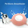 Sticlă de Lapte pentru Pisoi Pet Bionic Silicon Cat Băutor Cățeluș Câine Alimentator Multiple Pisici Alăptare Bol cu Bule de Lapte
