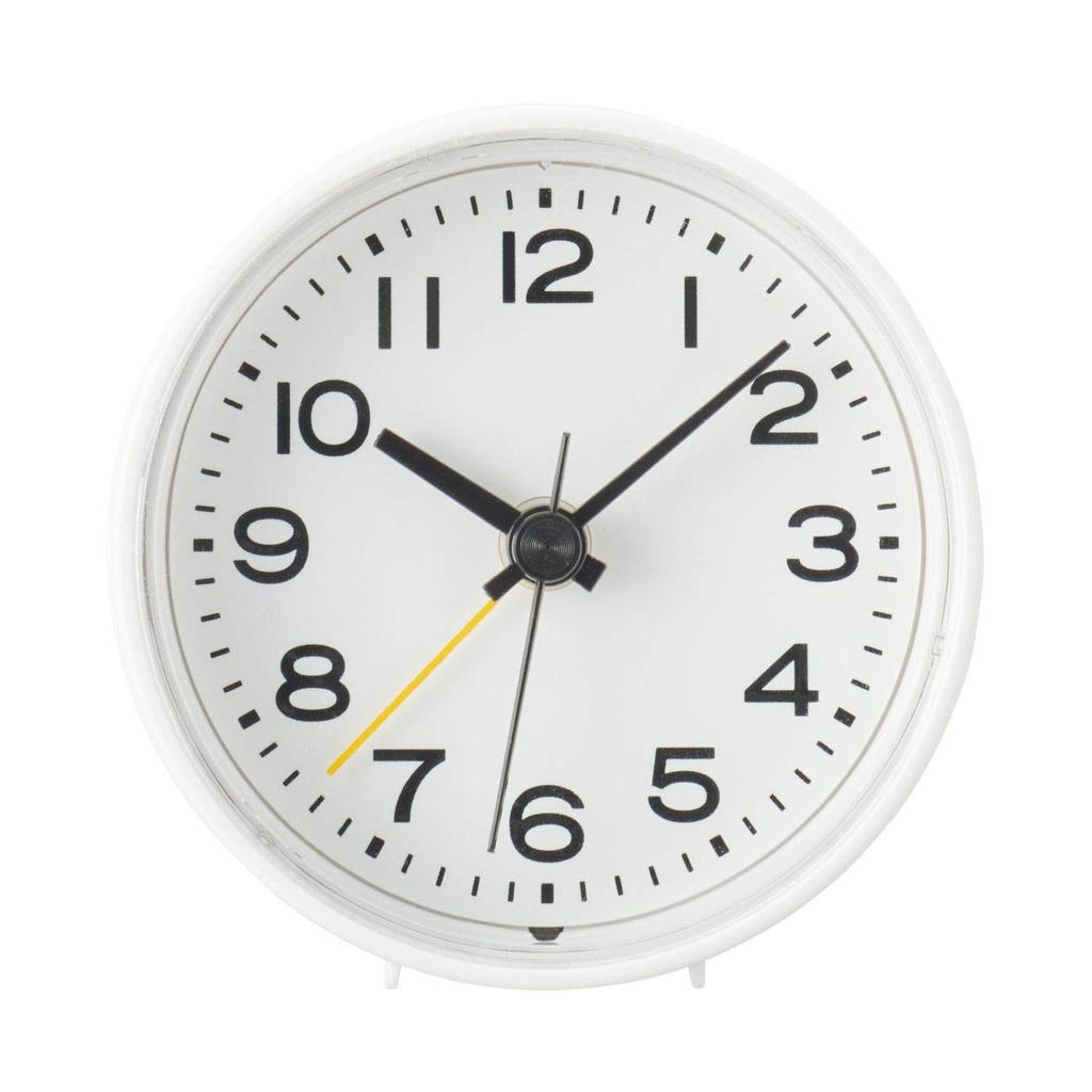 MUJI Analog Alarm Clock Model 82114300 Number MJ-AC1