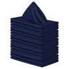 Set of 10 Elegant Napkins for Weddings and Special Events