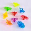 Nostalgic Transparent Toy Gyroscope - Mini Spinning Gift for Kindergarten Children
